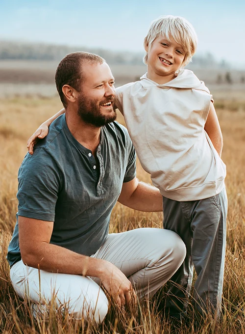 Chiropractor Clarksville TN Dale Brown and His Son